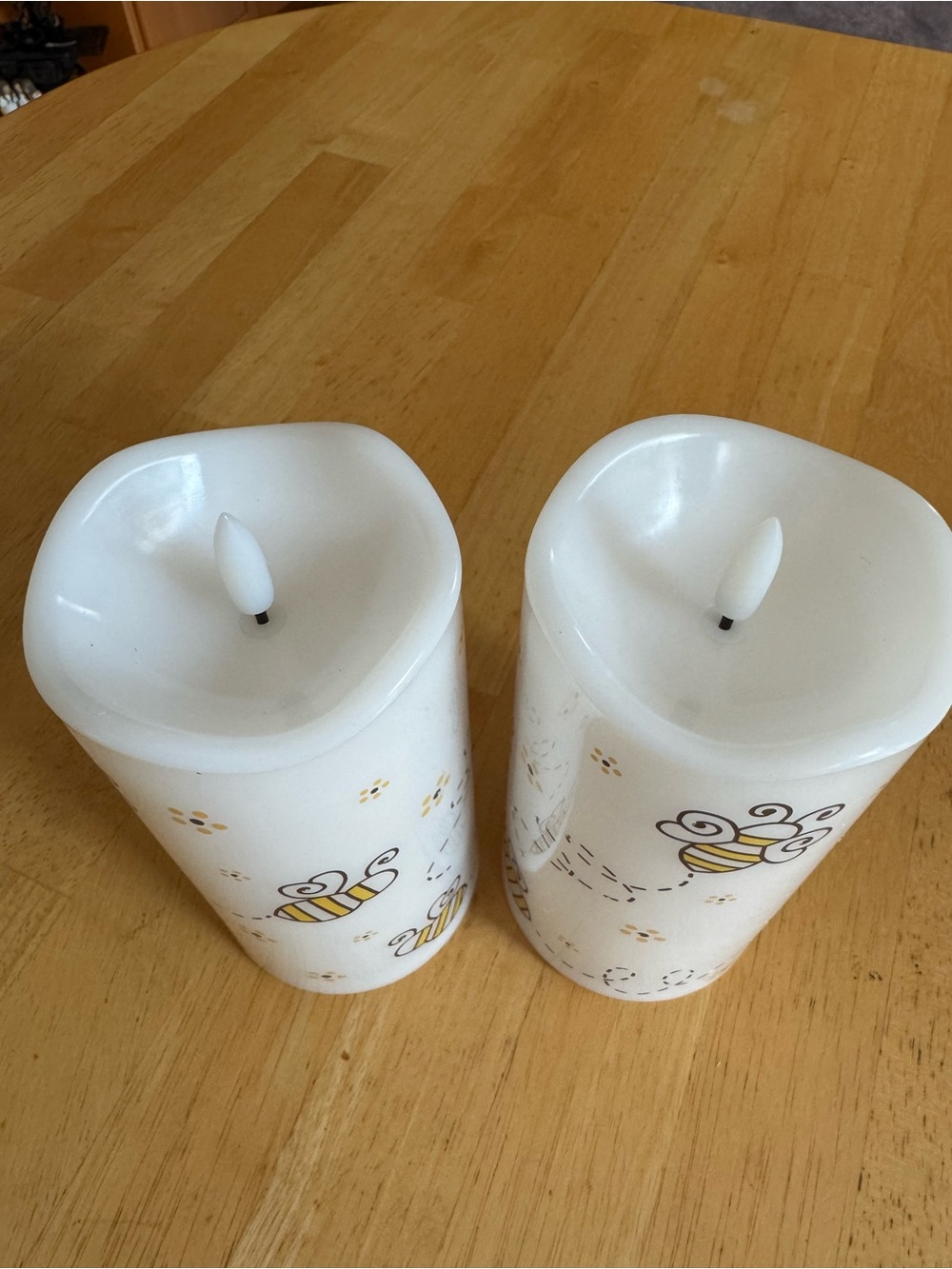 NEW 6” Flameless Candles - Set of 2 - Picture 3 of 5